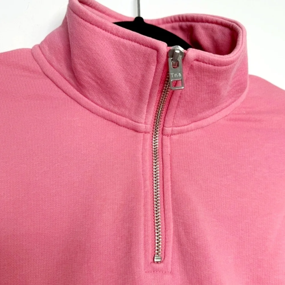 TNA Pink Quarter-Zip Pullover - Picture 2 of 7